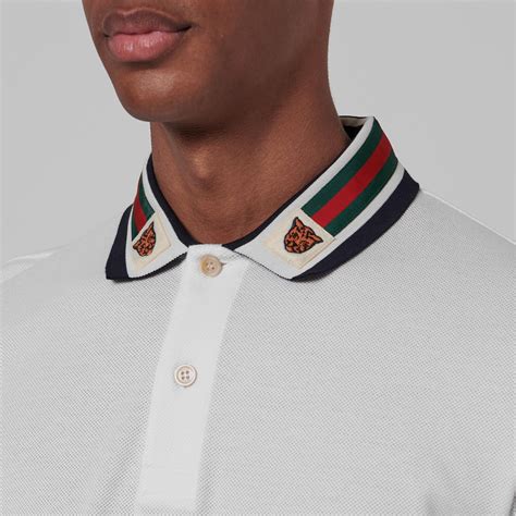 gucci polo with tiger|gucci polo shirts for men.